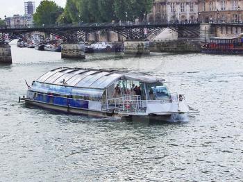 Royalty Free Photo of a Boat in Paris
