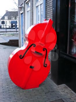 Royalty Free Photo of a Decorative Bass in the Netherlands