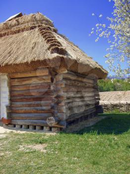 Royalty Free Photo of a Ukrainian Farmhouse