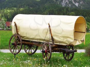 Royalty Free Photo of an Old Wagon