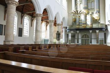 The interior of the church. Netherlands, Delft