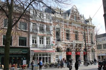 Hague Street. Spring. Den Haag. Netherlands
