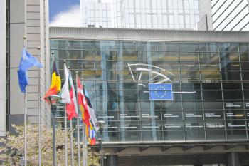 Building of the European Parliament in Brussels