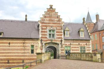 Dutch castle Heeswijk. Netherlands
