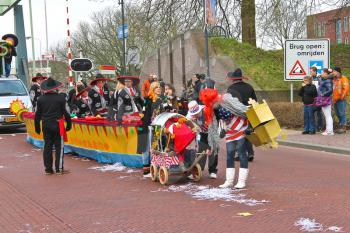 Annual Winter Carnival in Gorinchem. February 9, 2013, The Netherlands