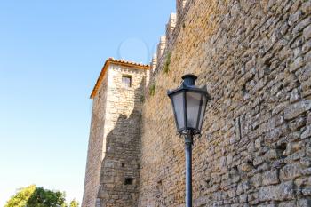 Castello Della Guaita - a fortress on Mount Titan. The Republic of San Marino