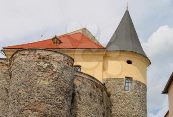 Tower of Palanok Castle. Mukachevo, Ukraine