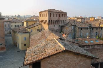 Historic city center of Vignola, Italy