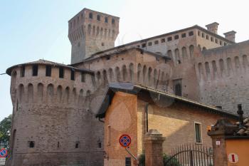 Impressive ancient fortress in Vignola, Italy