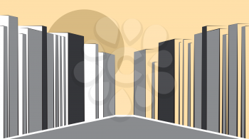 Modern Urban cityscape vector illustration