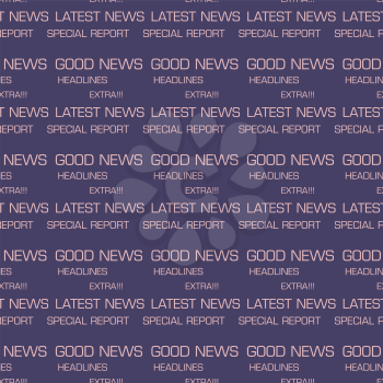 headline news words seamless patterns vector design background