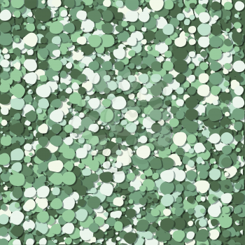 abstract green bubbles background vector art design illustration