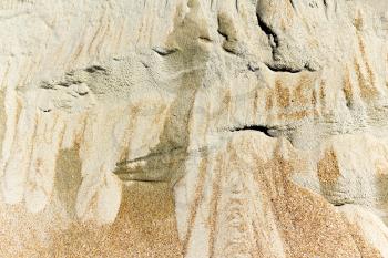 Royalty Free Photo of Sand Erosion