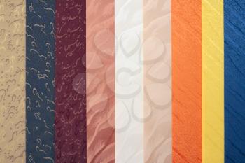 Royalty Free Photo of Pieces of Fabric