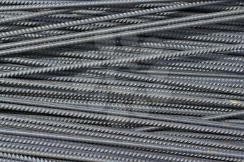 Royalty Free Photo of Iron Reinforcement Rods