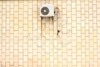 Royalty Free Photo of a Fan on a Wall