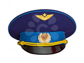 Royalty Free Photo of a Russian Military Pilot's Cap