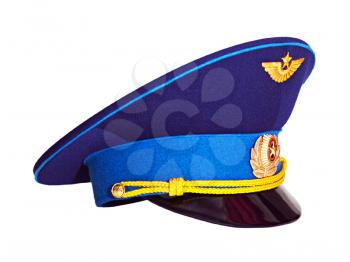 Royalty Free Photo of a Russian Military Pilot's Cap