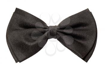 Royalty Free Photo of a Black Bow Tie