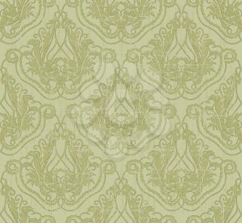 Royalty Free Clipart Image of a Vintage Wallpaper