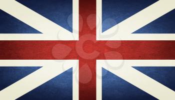 Grunge Flag Of Great Britain