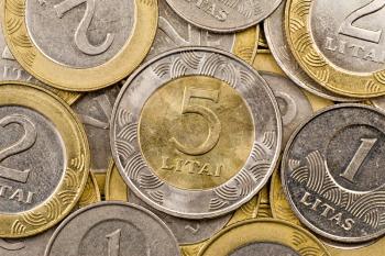 Royalty Free Photo of Lithuanian Currency Litas
