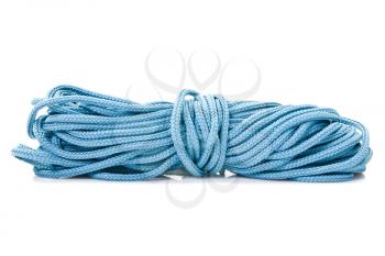 Royalty Free Photo of Blue Nylon Utility Rope