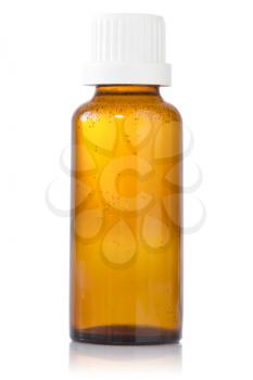 Royalty Free Photo of a Bottle of Syrup Medication