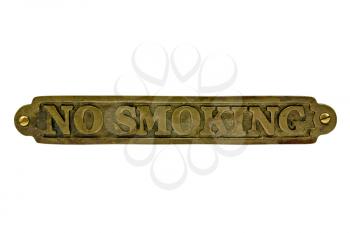 Royalty Free Photo of a No Smoking Sign