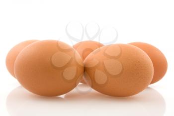 Royalty Free Photo of Brown Eggs