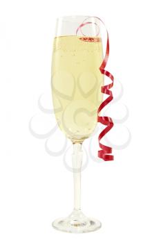 Royalty Free Photo of a Glass of Champagne