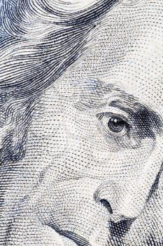 Royalty Free Photo of Andrew Jackson's Twenty Dollars Portrait