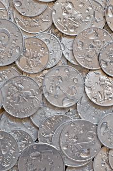 Royalty Free Photo of Silver Coins