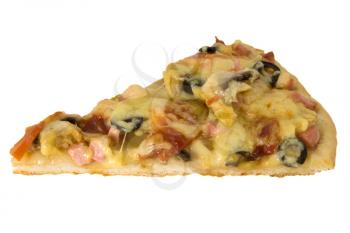 Royalty Free Photo of a Piece of Pizza