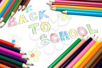 Royalty Free Photo of a Back to School Sign