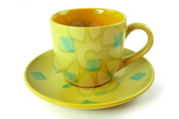 Royalty Free Photo of a Cup on a Saucer