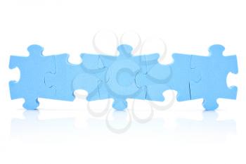 Royalty Free Photo of Puzzle Pieces