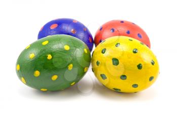Royalty Free Photo of Colorful Easter Eggs