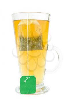 Royalty Free Photo of a Glass of Green Tea