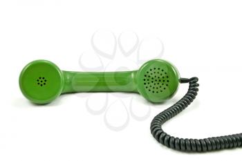 Royalty Free Photo of an Old Telephone Receiver