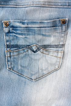 Royalty Free Photo of Pair of Jeans