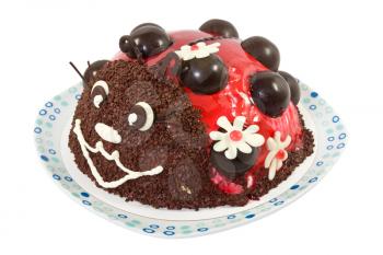Royalty Free Photo of a Ladybird Cake