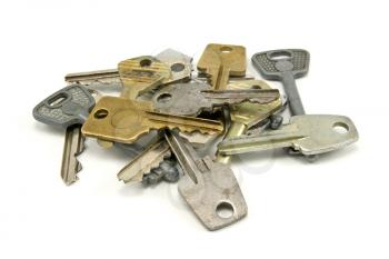 Royalty Free Photo of a Pile of Keys