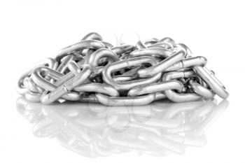 Royalty Free Photo of a Metal Chain
