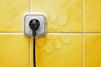 Royalty Free Photo of a Wall Outlet