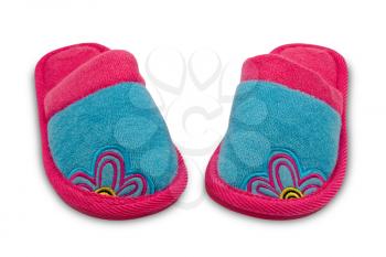 Royalty Free Photo of Baby Slippers