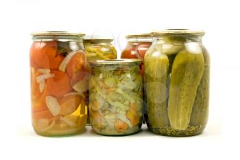 Royalty Free Photo of Preserved Vegetables