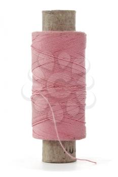 Royalty Free Photo of Pink Thread
