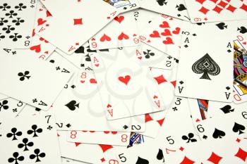 Royalty Free Photo of Playing Cards