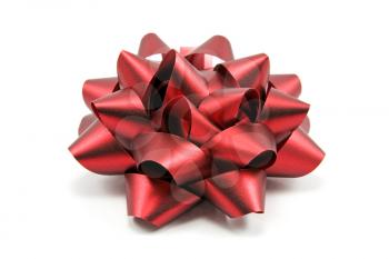 Royalty Free Photo of a Red Bow